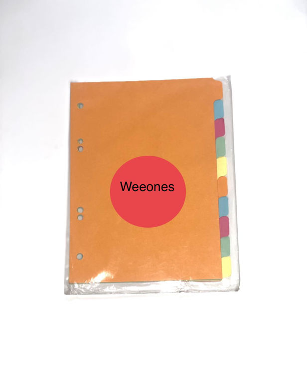 Picture of 3889-10 * A5 CARDBOARD DIVIDERS